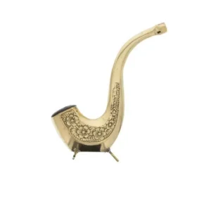 Brass Pipe Large Gold – Image 1
