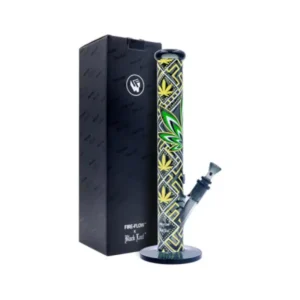 Fire-Flow x Black Leaf – Glass Bong Leaves #34 – 40cm - Image 3