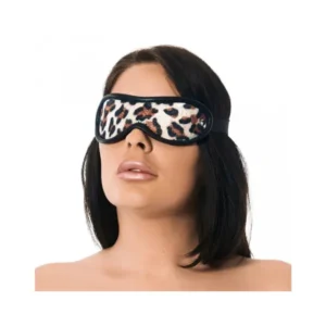 Leopard Eye Mask Rimba Black – Image 1