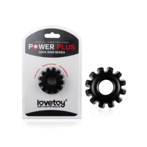 LoveToy Power Plus Flexible Cockring Black - Afbeelding 2
