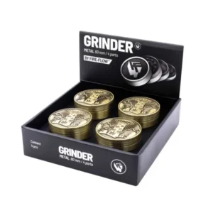 Metal Grinder Gold 420 Ufo ⌀60 mm – 4 parts - Afbeelding 2