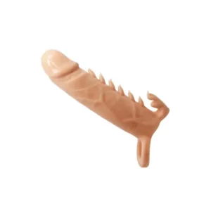 Pretty Love Emmitt Penis Sleeve Ribbed Nude - Afbeelding 1