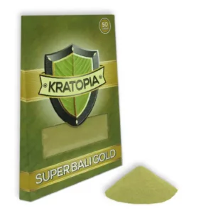 Super Bali Gold Kratom – 50 grams - Afbeelding 3