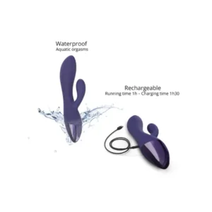 Love to Love Funky Bunny Rabbit Vibrator Indigo – Image 2