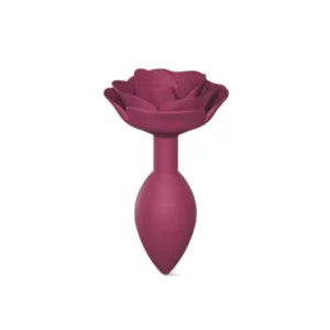 Love to Love Open Roses Size M Butt Plug Plum - Afbeelding 1